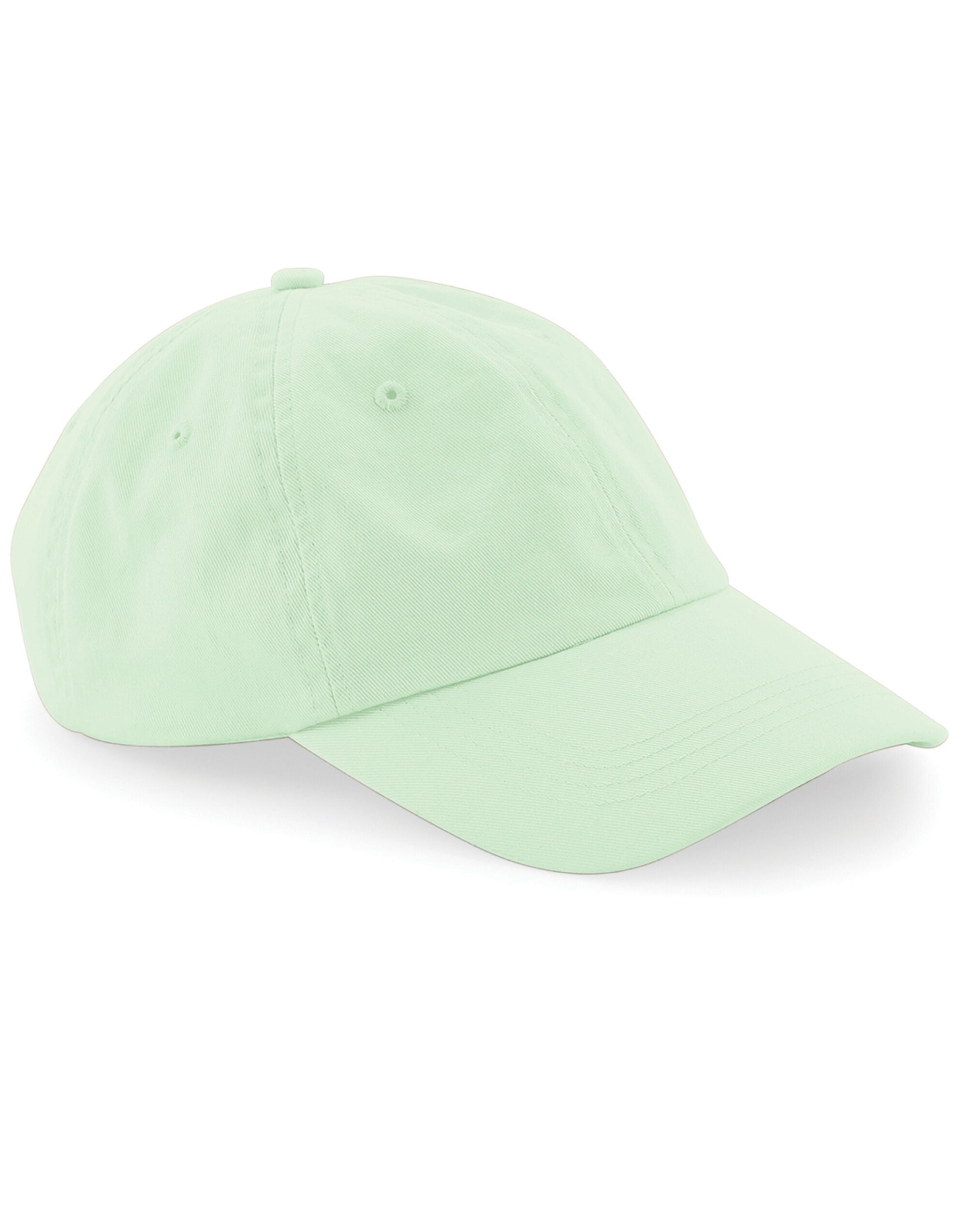 Beechfield Low Profile 6 Panel Dad Cap B653 - Pastel Mint O S - Customisable Caps