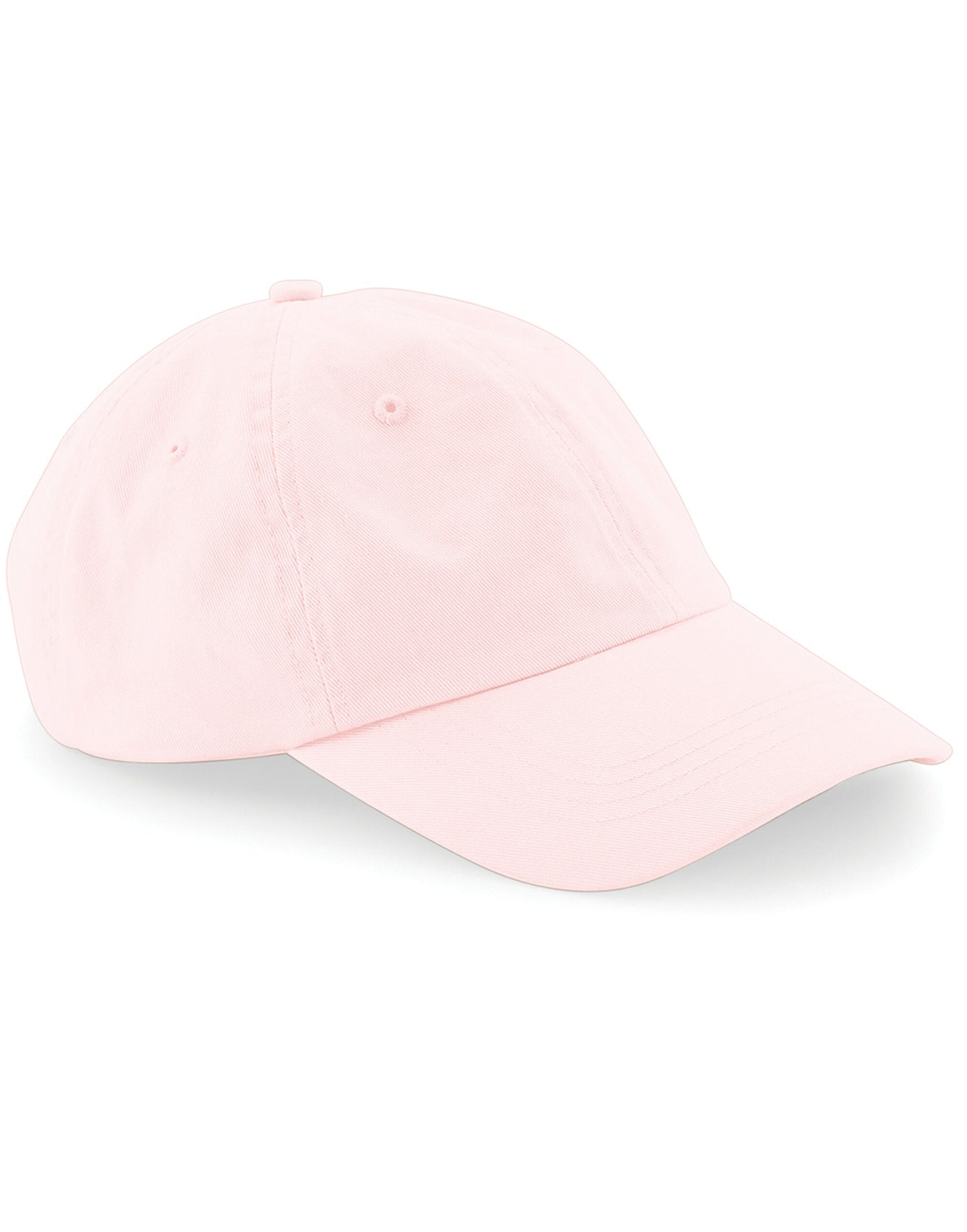 Beechfield Low Profile 6 Panel Dad Cap B653 - Pastel Pink O S - Customisable Caps