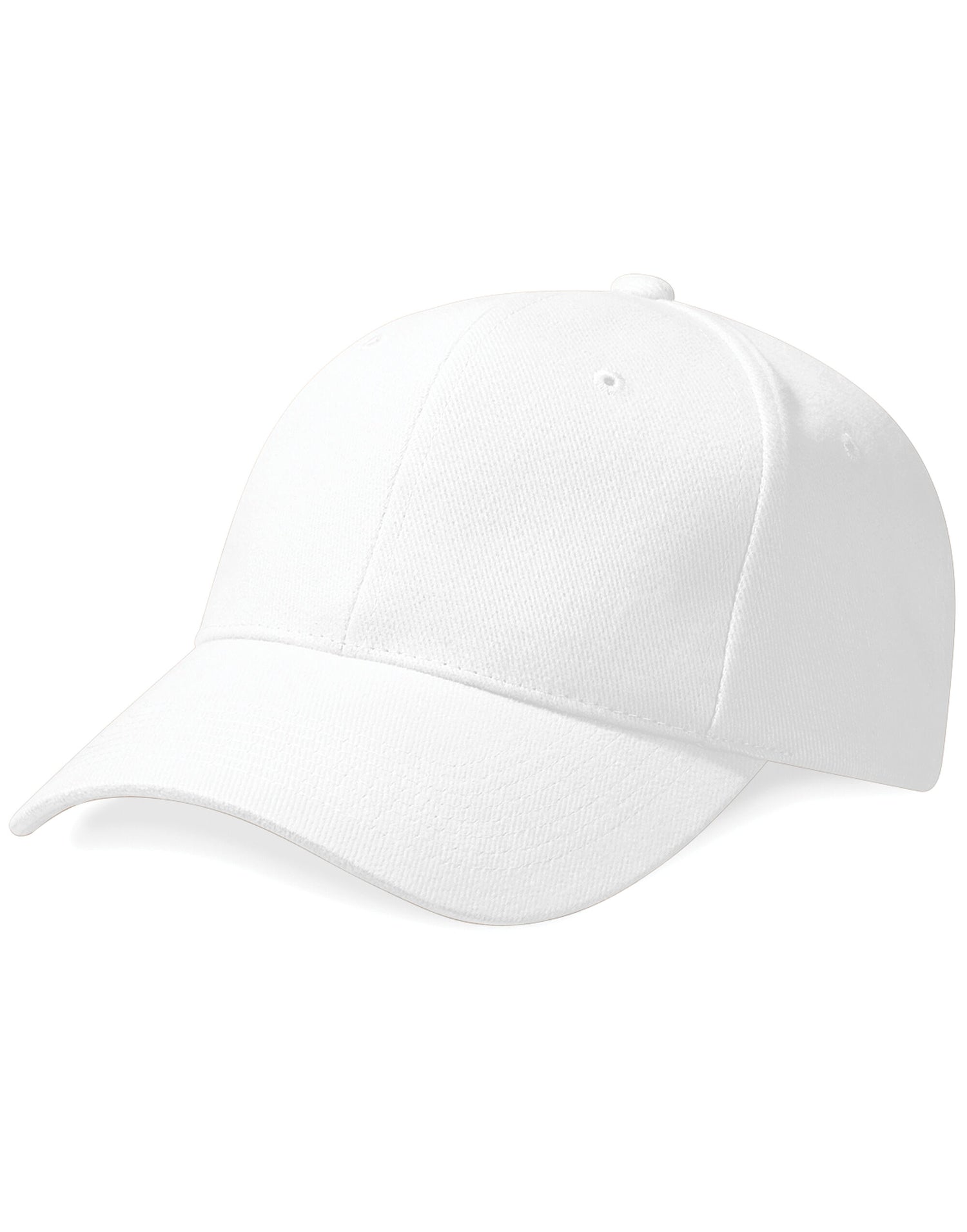 Beechfield Pro Style Heavy Cap B65 - White O S - Customisable Caps