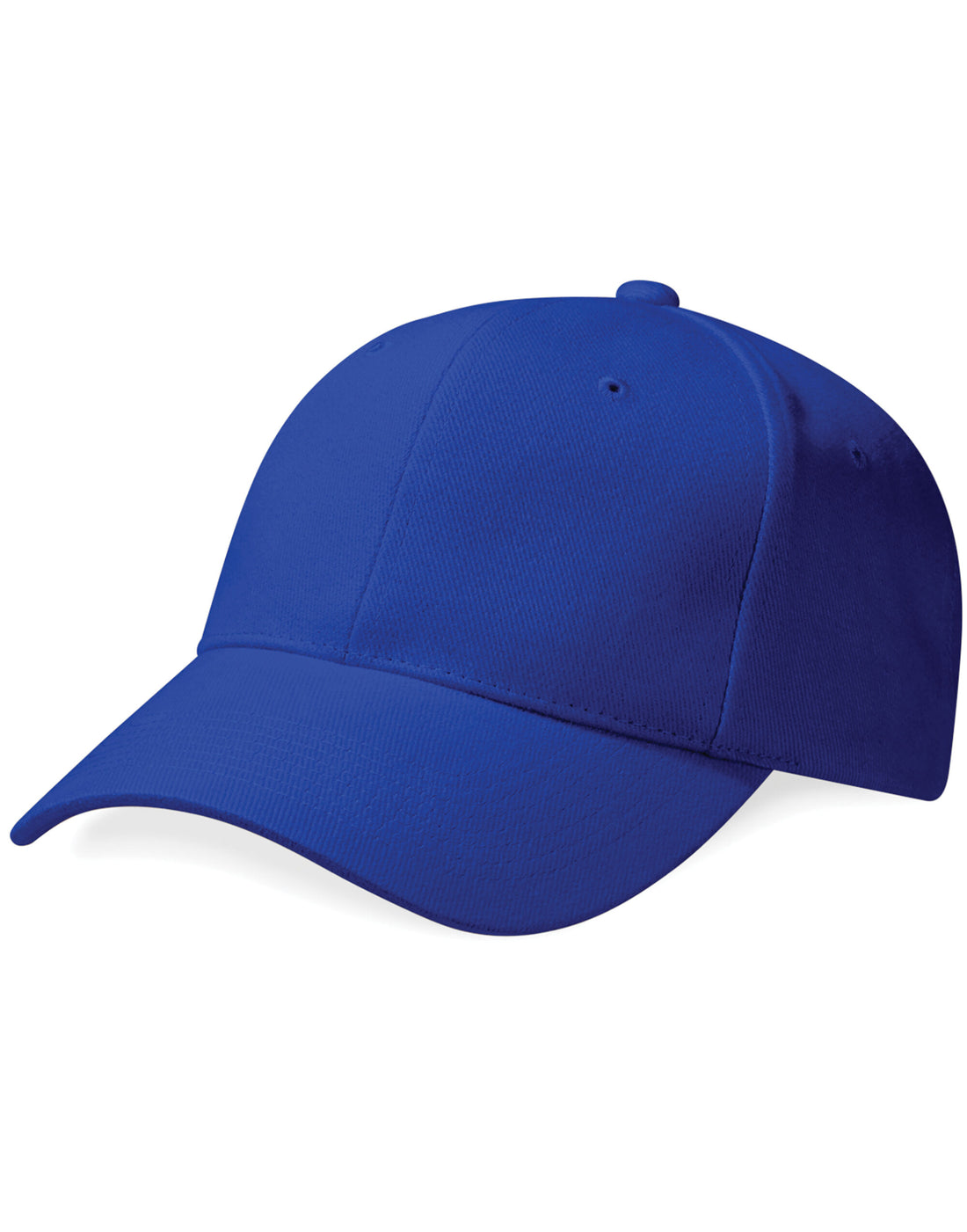 Beechfield Pro Style Heavy Cap B65 - Bright Royal O S - Customisable Caps