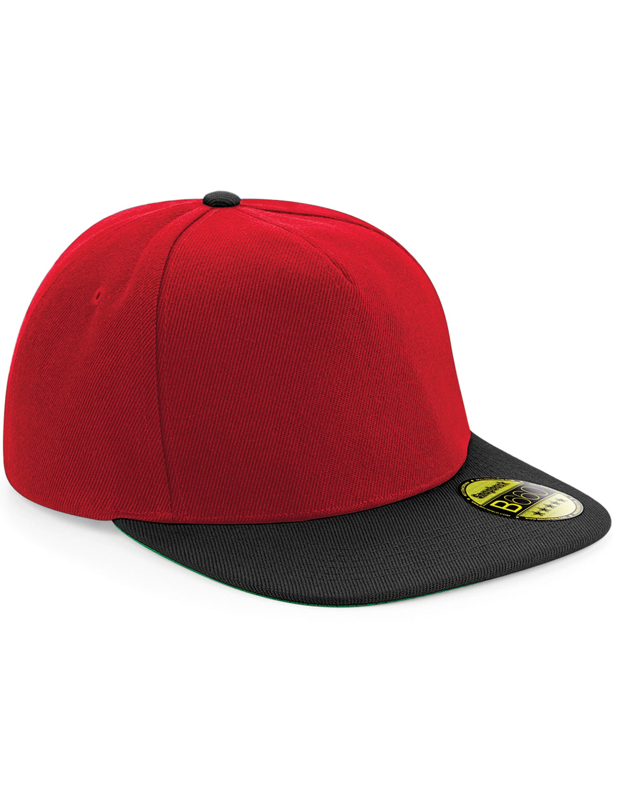 Beechfield Original Flat Peak Snapback B660 - - Customisable Caps