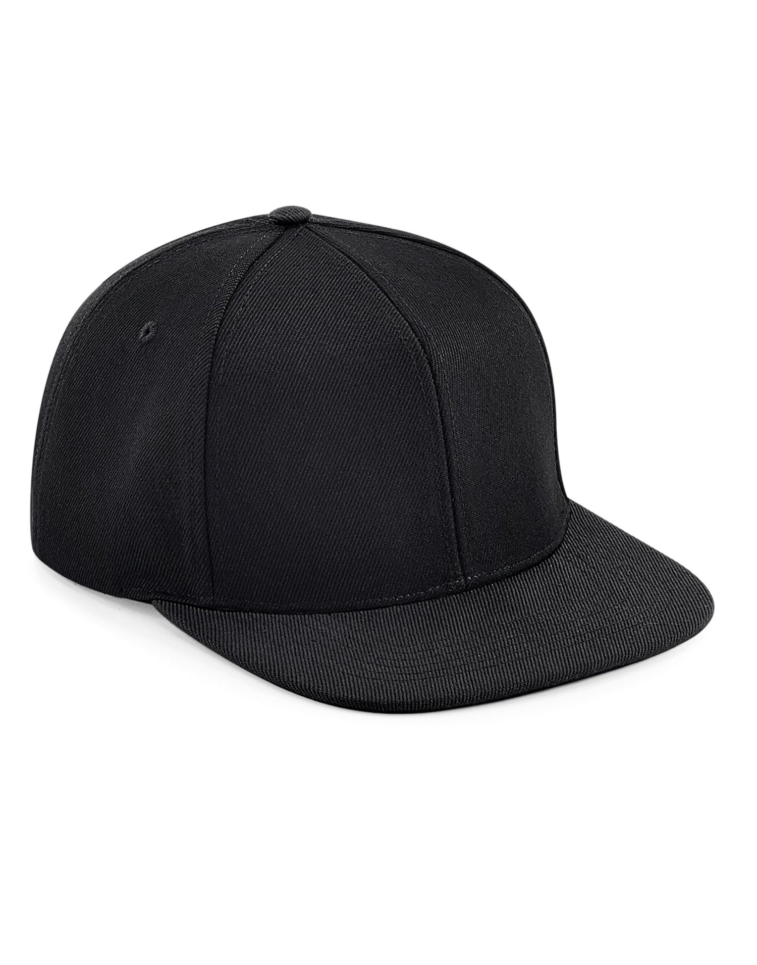Beechfield Original FlatPeak 6Panel SBak B661 - Black Black O S - Customisable Caps