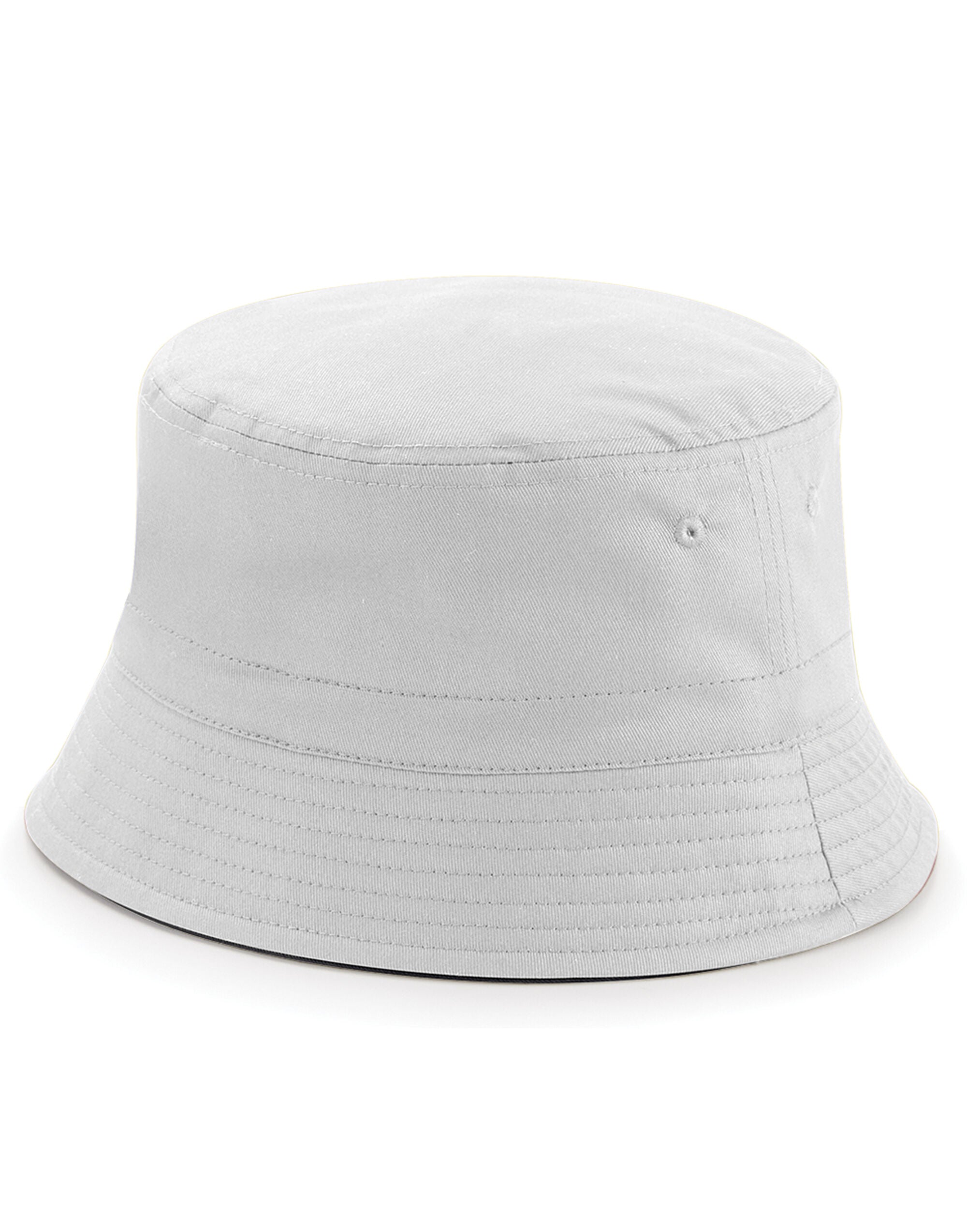 Beechfield Reversible Bucket Hat B686 - Black Light Grey L-XL - Customisable Hats
