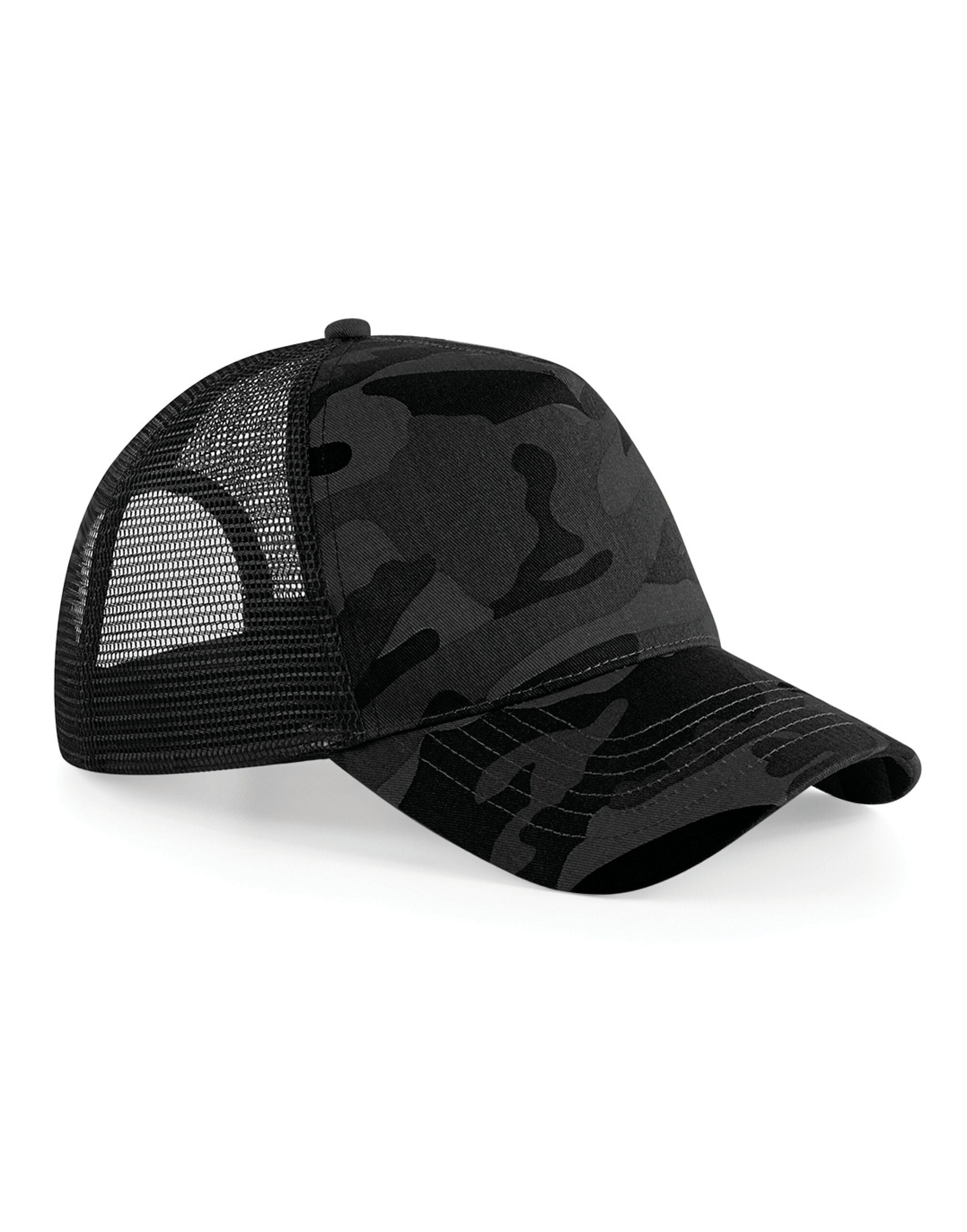 Beechfield Camo Snapback Trucker B694 - - Customisable Caps