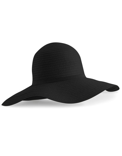 Beechfield Marbella Wide-Brimmed Sun Hat B740 - - Customisable Hats