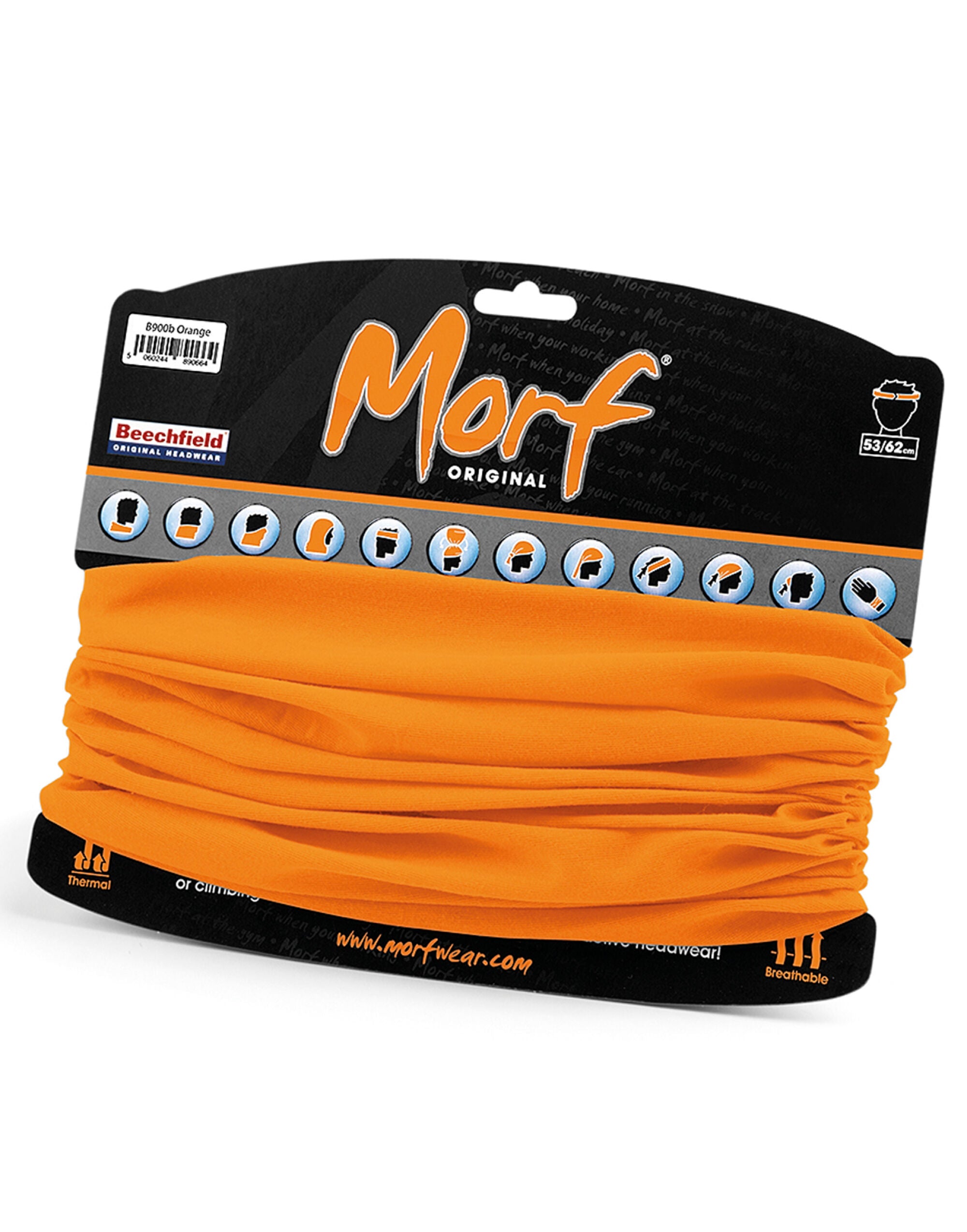Beechfield Junior Morf¬Æ Original B900B - Orange O S - Customisable Snoods