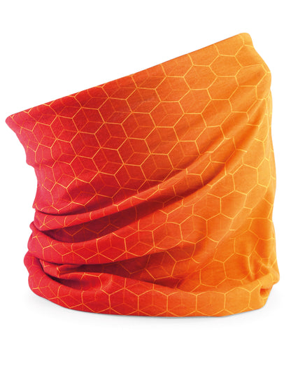 Beechfield Morf¬Æ Geometric B904 - Geo Orange O S - Customisable Scarves