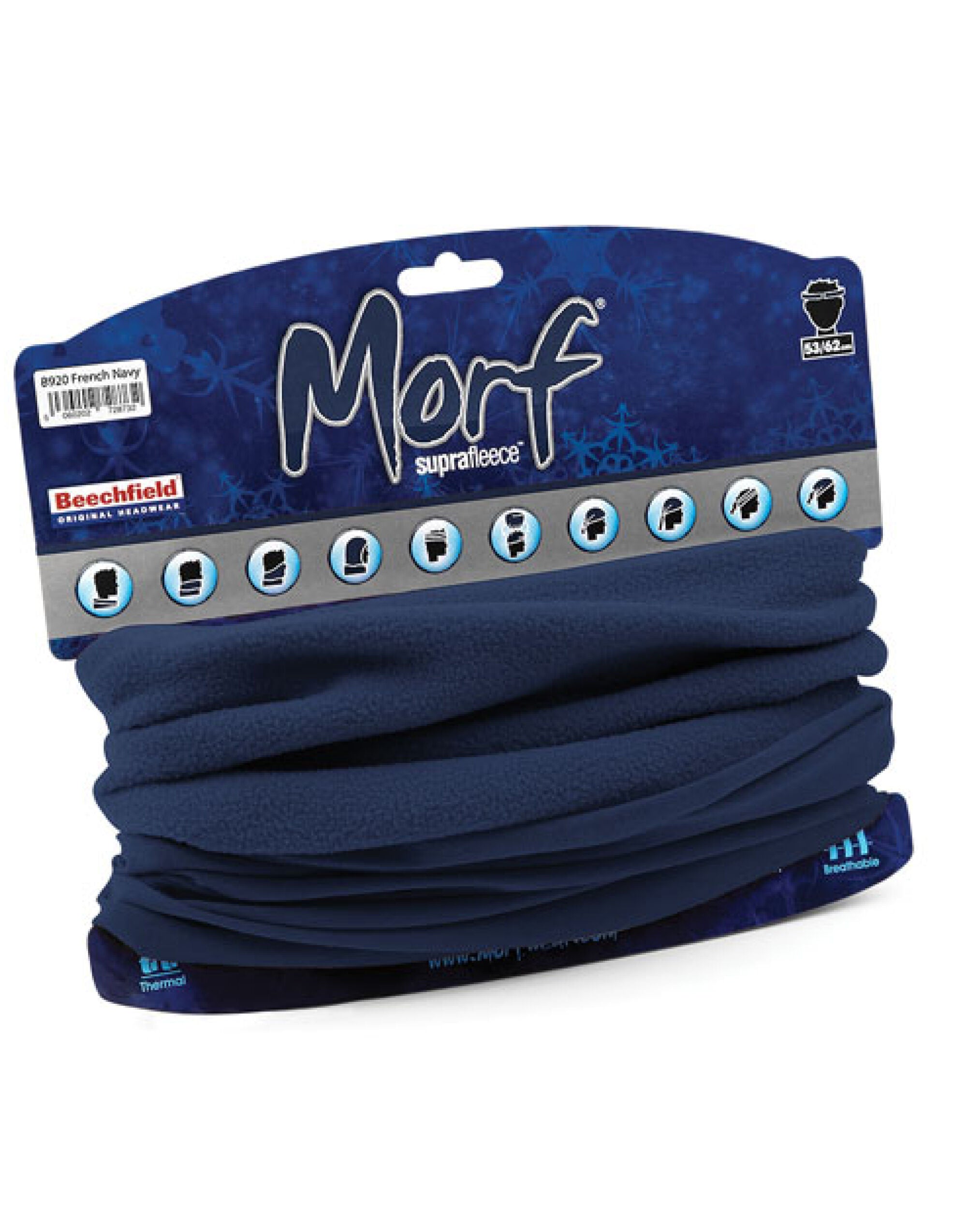 Beechfield Morf¬Æ Suprafleece¬Æ B920 - French Navy O S - Customisable Scarves