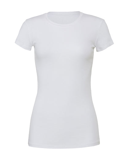 Bella Womens Slim Fit Tee BE6004 - White - Customisable