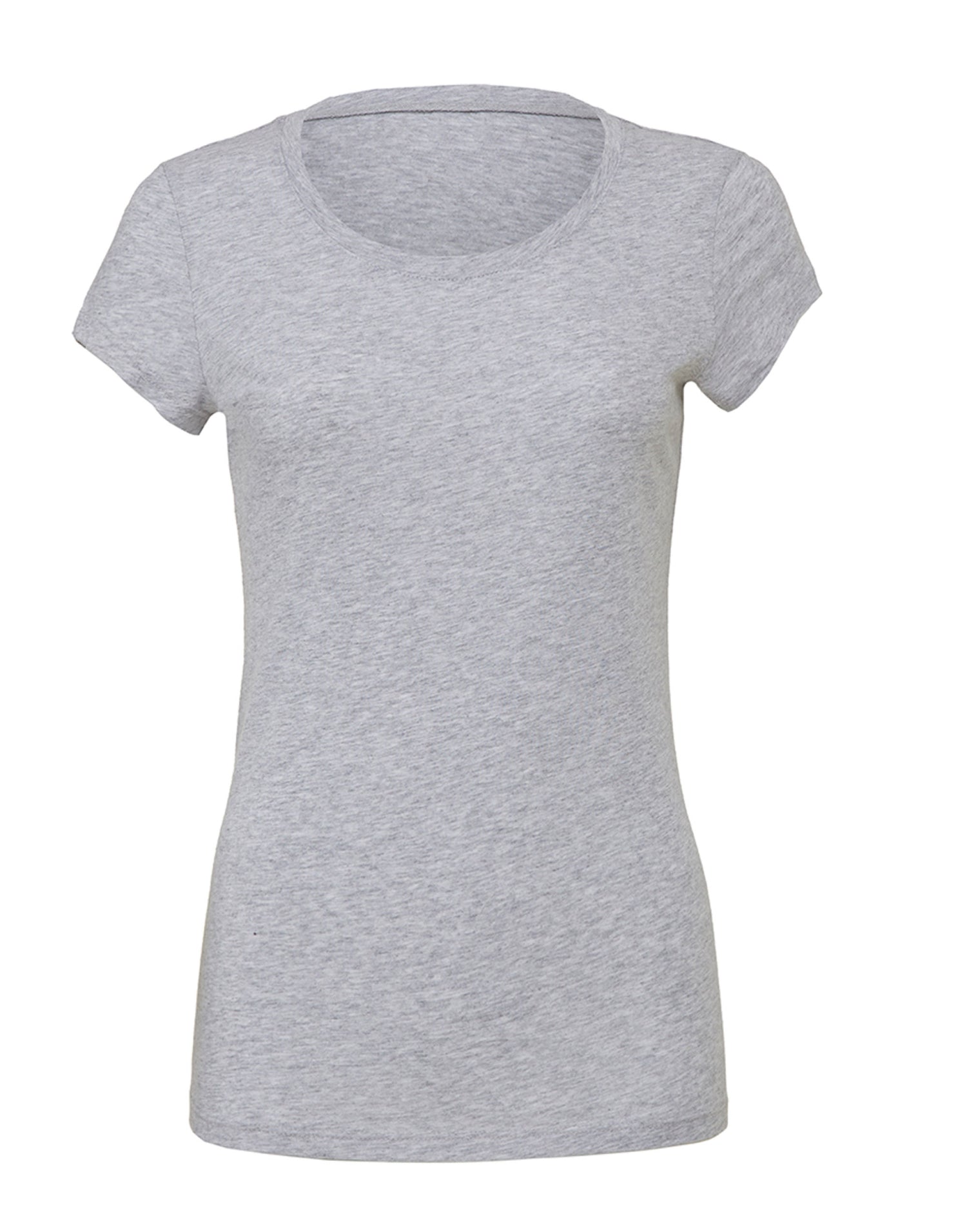 Bella Womens Slim Fit Tee BE6004 - Athletic Heather - Customisable