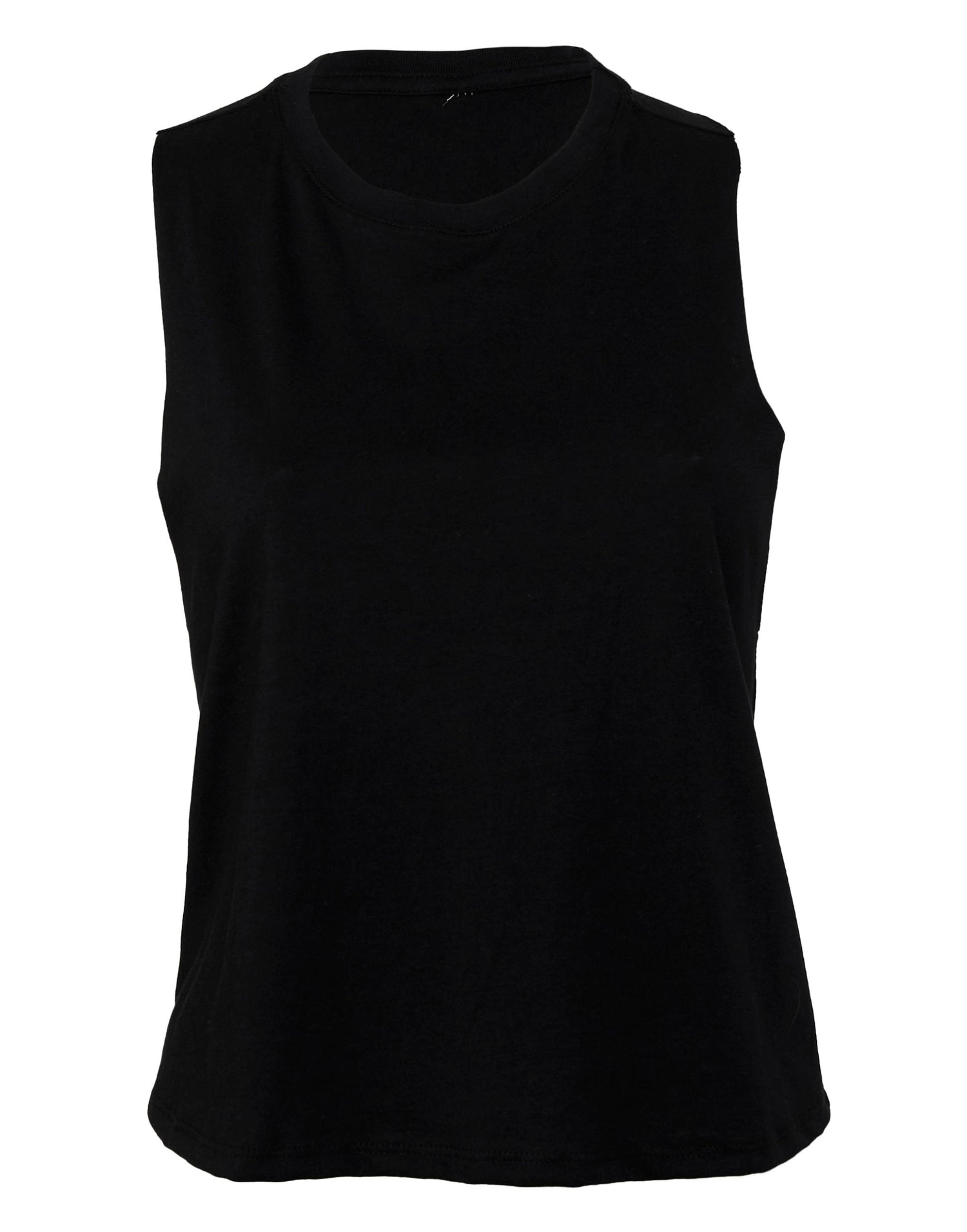 Bella Womens Racerback Cropped Tank BE6682 - - Customisable T-Shirts