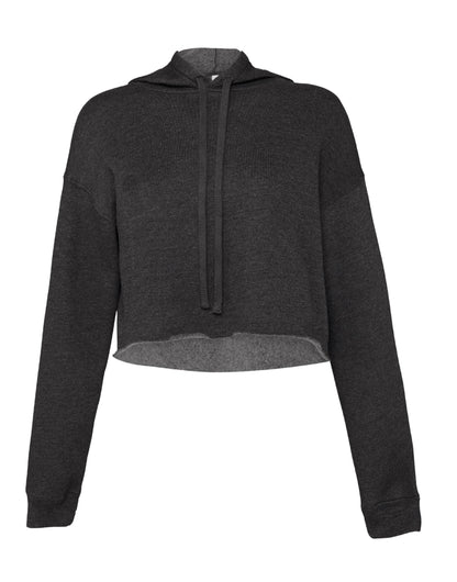 Bella Womens Cropped Fleece Hoody BE7502 - - Customisable Sweatshirts
