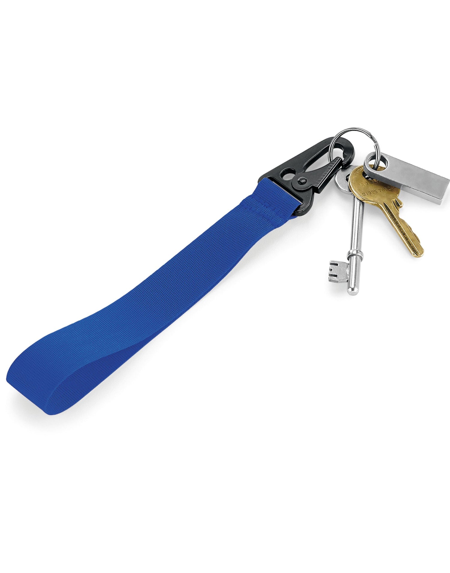 Bagbase Brandable Key Clip BG100 - Royal Blue O S - Customisable Keyrings
