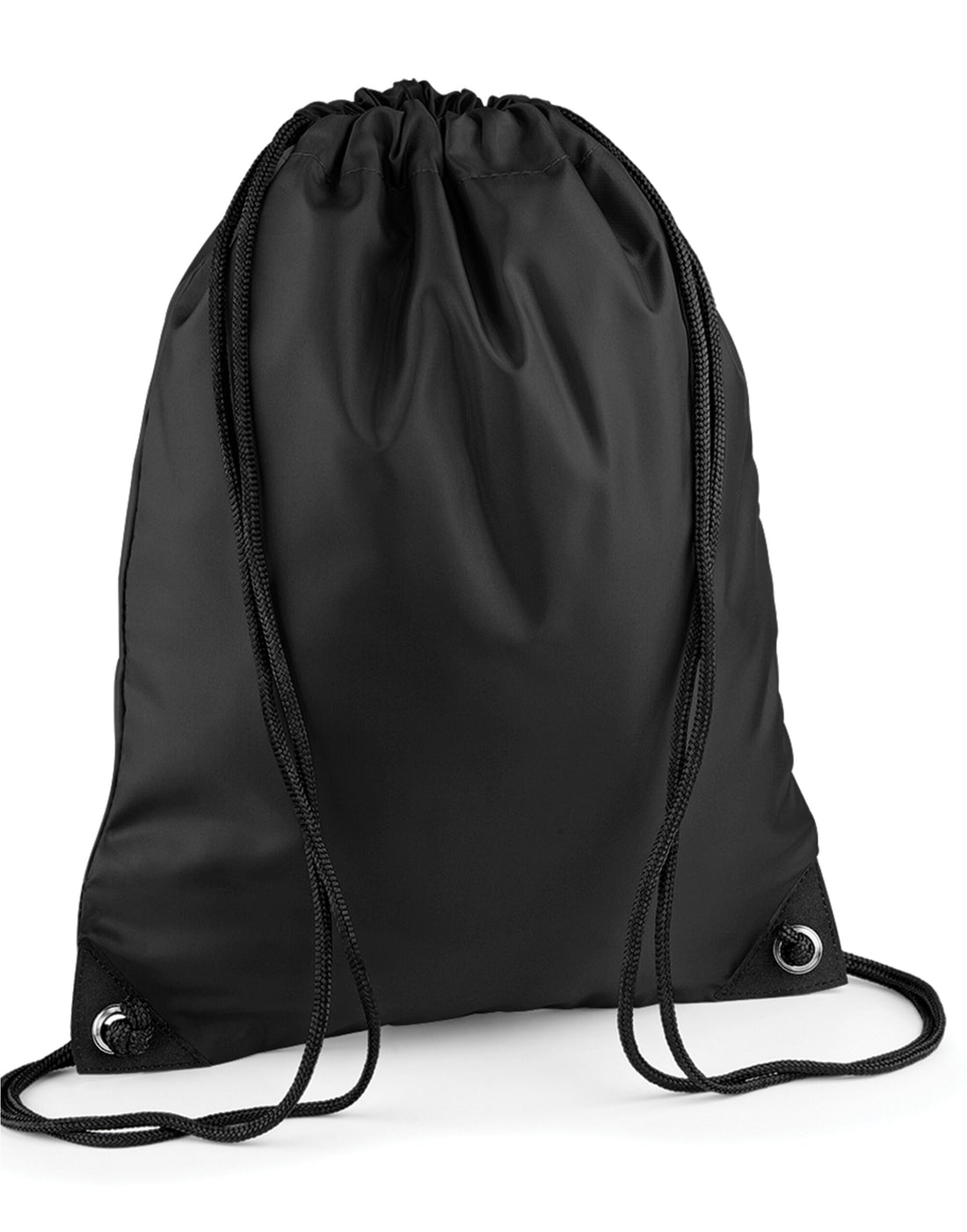 Bagbase Premium Gymsac BG10 - Black O S - Customisable Bags