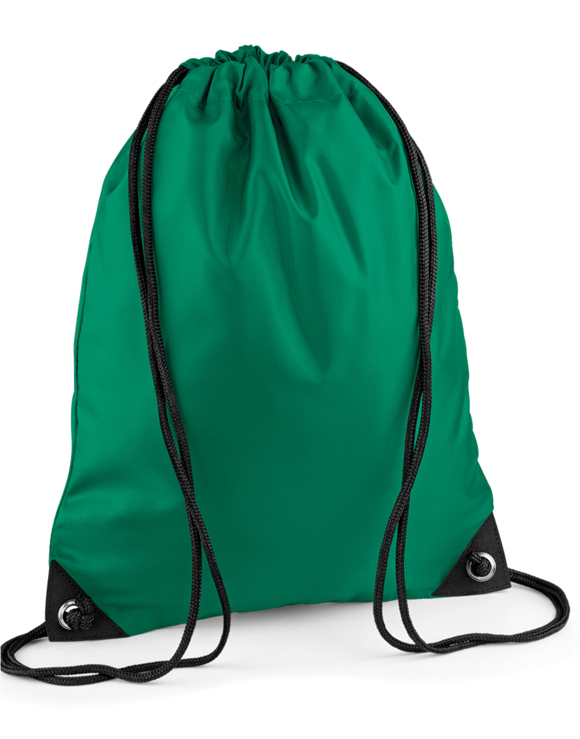 Bagbase Premium Gymsac BG10 - Kelly Green O S - Customisable Bags