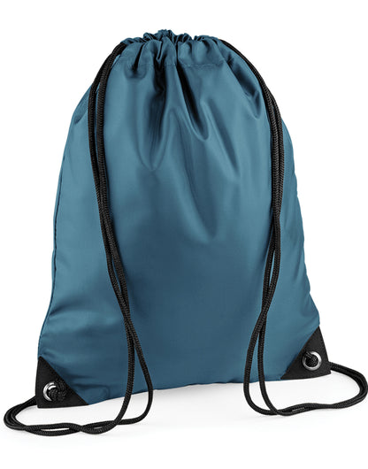 Bagbase Premium Gymsac BG10 - Airforce Blue O S - Customisable Bags