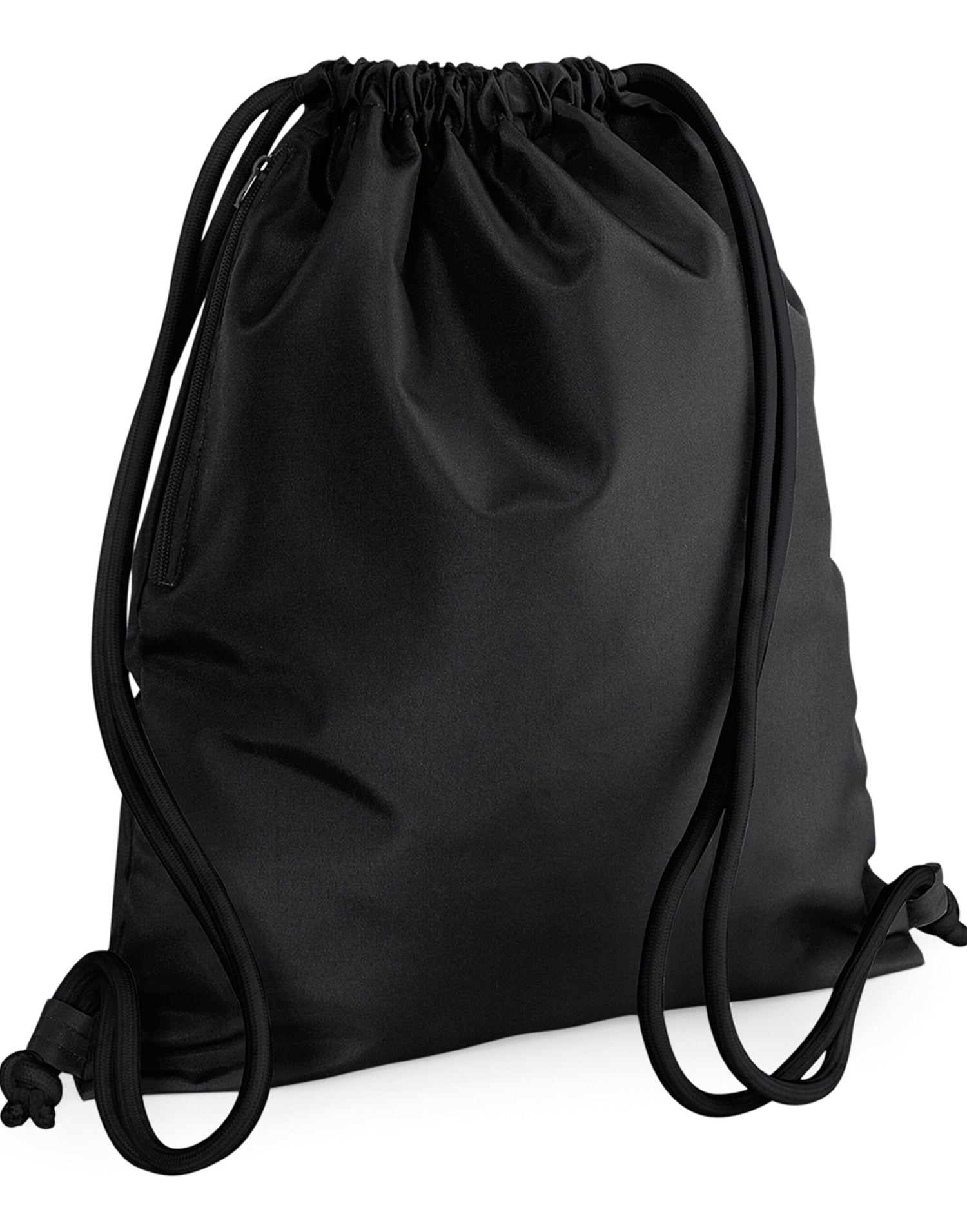 Bagbase Icon Gymsac BG110 - Black Black O S - Customisable Bags