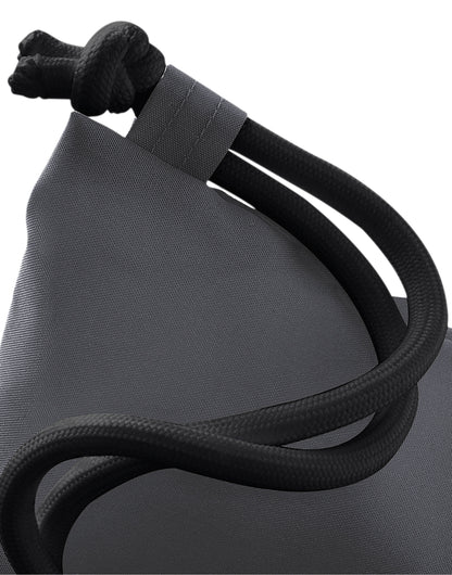 Bagbase Icon Gymsac BG110 - Graphite Grey Black O S - Customisable Bags