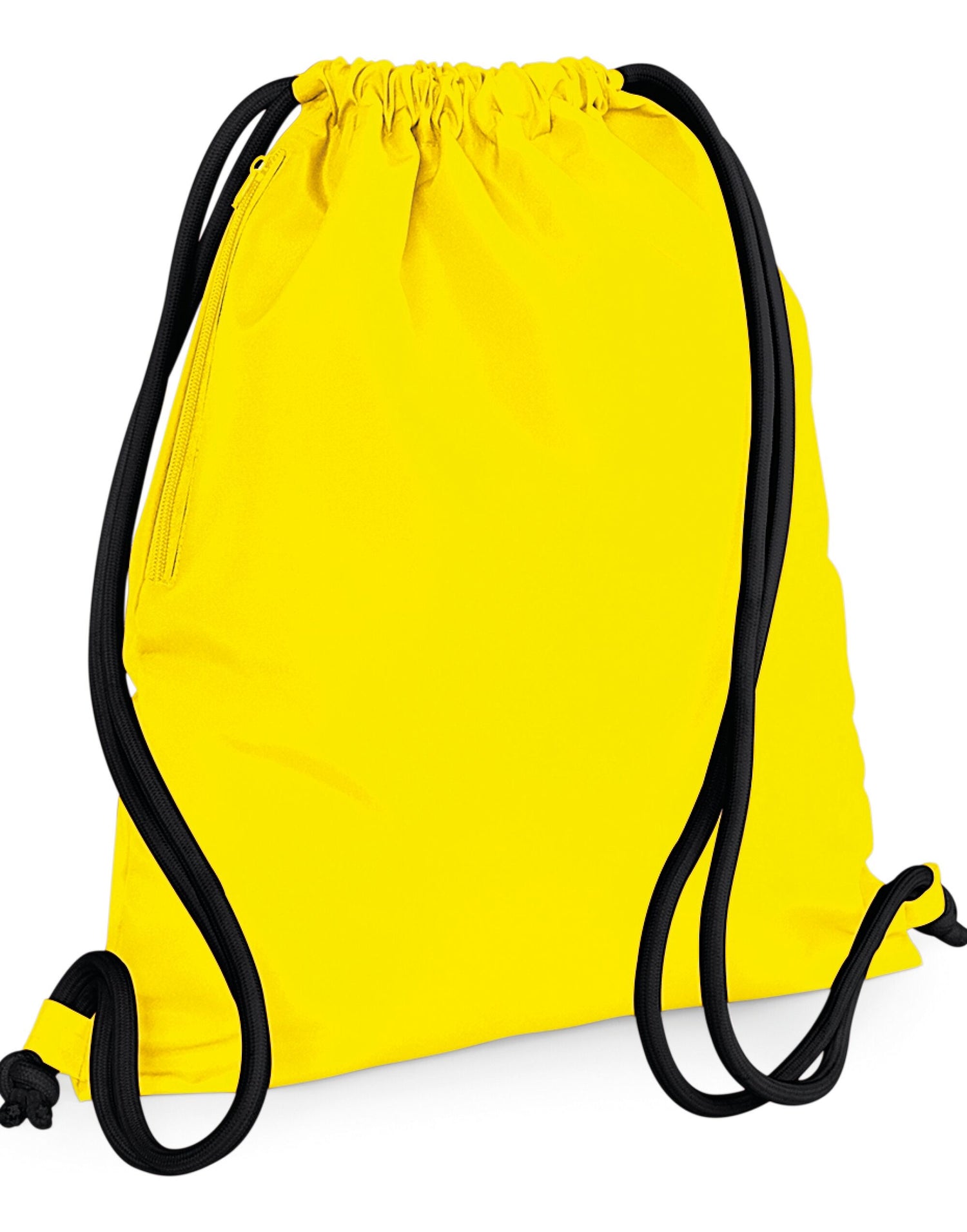 Bagbase Icon Gymsac BG110 - Yellow Black O S - Customisable Bags
