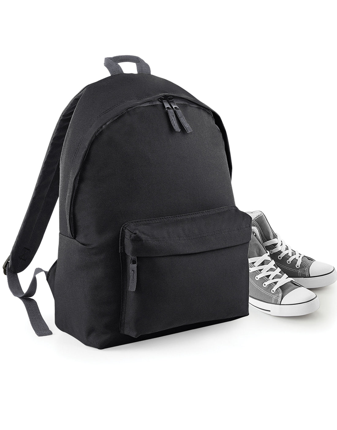 Bagbase Maxi Fashion Backpack BG125L - Black O S - Customisable Bags