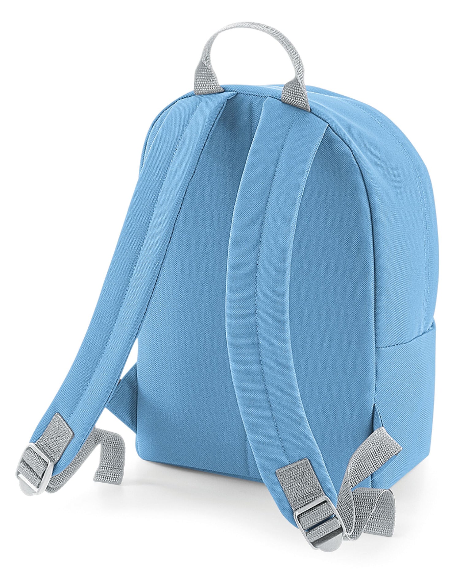Bagbase Mini Fashion Backpack BG125S - Sky Light Grey O S - Customisable Bags