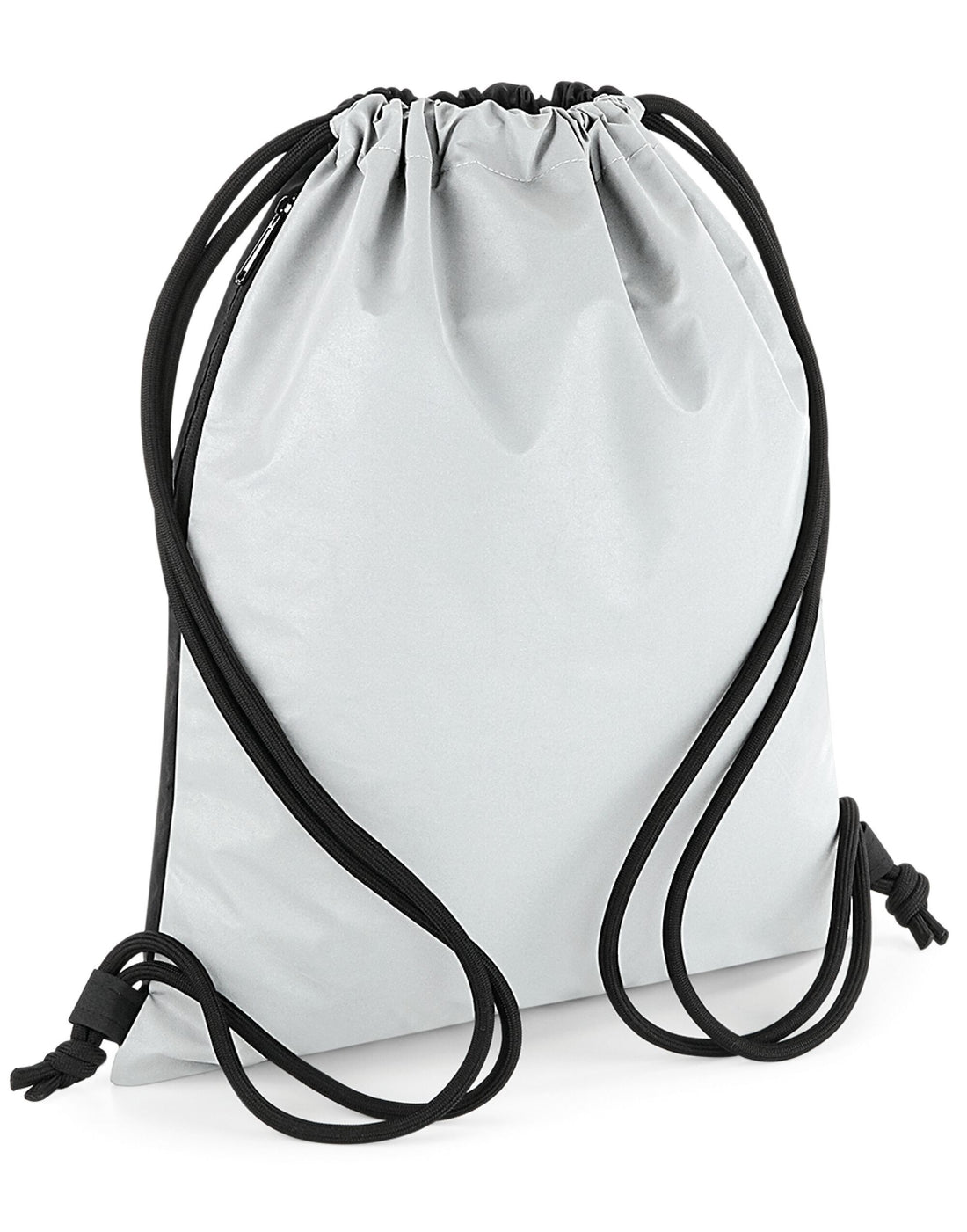 Bagbase Reflective Gymsac BG137 - Silver Reflective O S - Customisable Bags
