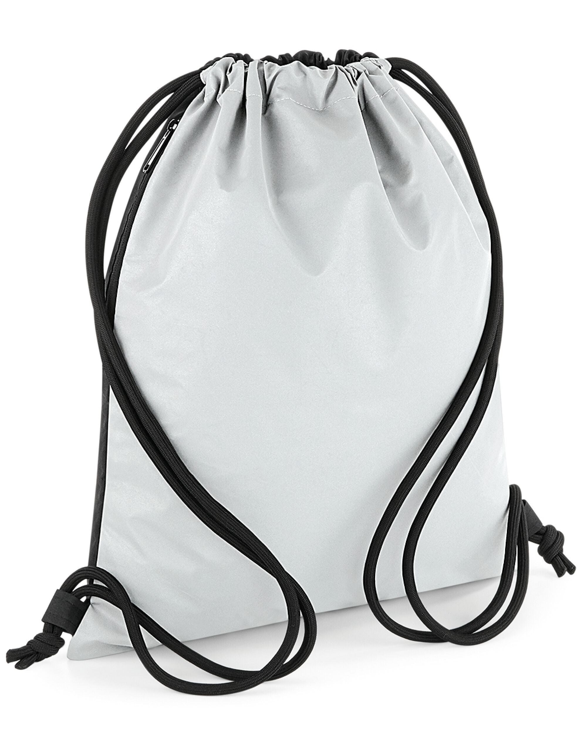 Bagbase Reflective Gymsac BG137 - Silver Reflective O S - Customisable Bags