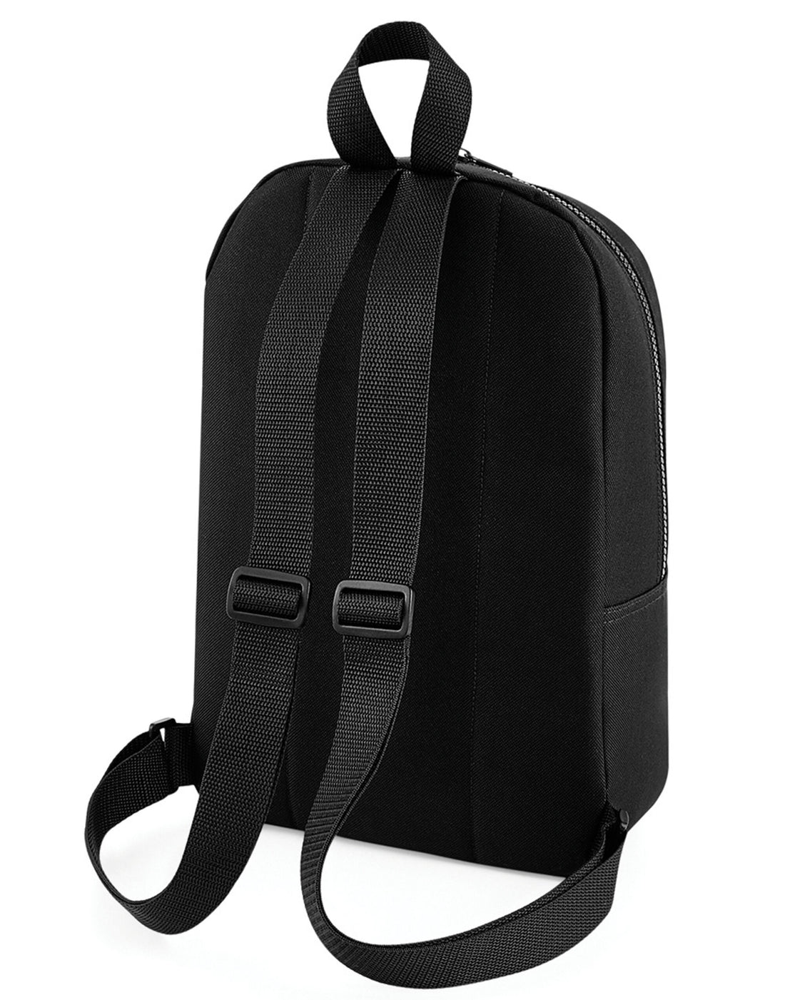 Bagbase Mini Essential Fashion Backpack BG153 - Black O S - Customisable Bags