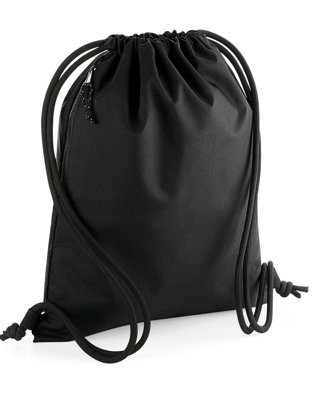 Bagbase Recycled Gymsac BG281 - Black O S - Customisable Bags