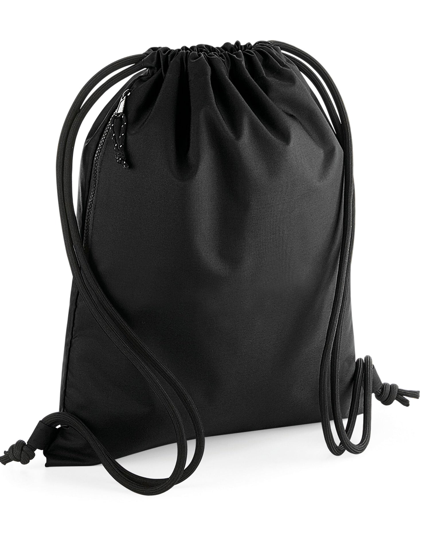 Bagbase Recycled Gymsac BG281 - Black O S - Customisable Bags