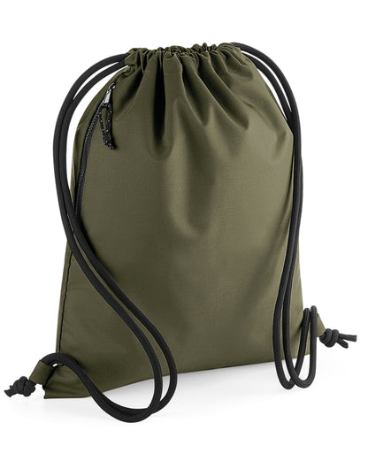 Bagbase Recycled Gymsac BG281 - Military Green O S - Customisable Bags