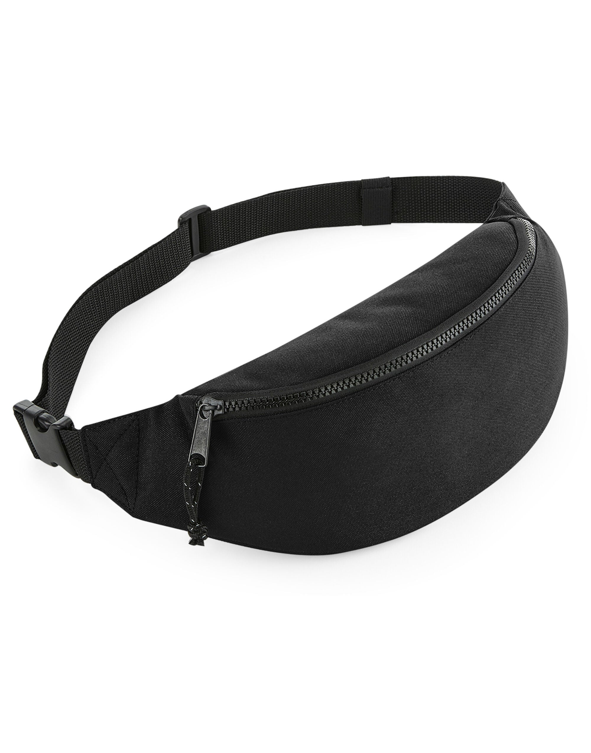 Bagbase Recycled Waistpack BG282 - Black O S - Customisable Bags