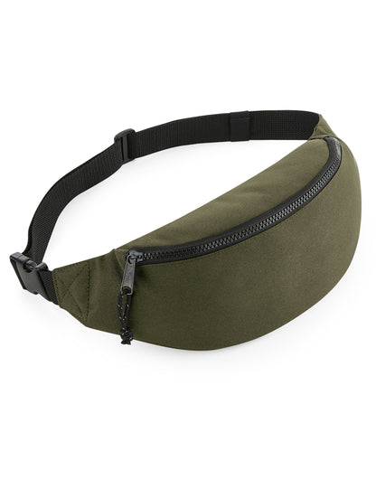 Bagbase Recycled Waistpack BG282 - Military Green O S - Customisable Bags