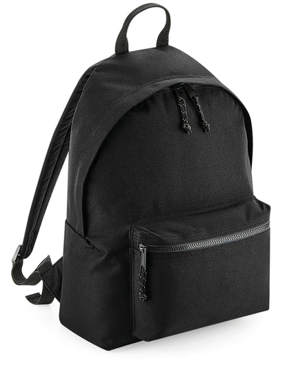 Bagbase Recycled Backpack BG285 - Black O S - Customisable Bags
