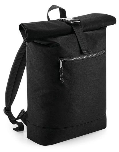 Bagbase Recycled Roll-Top Backpack BG286 - - Customisable Bags