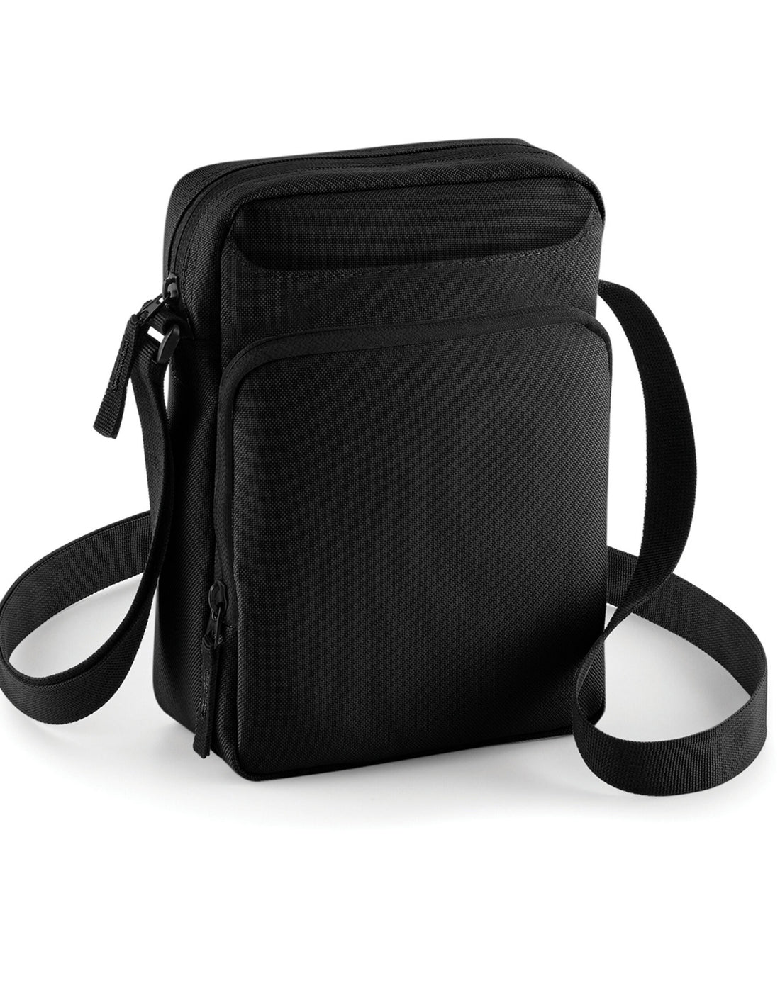 Bagbase Accross Body Bag BG30 - Black O S - Customisable Bags