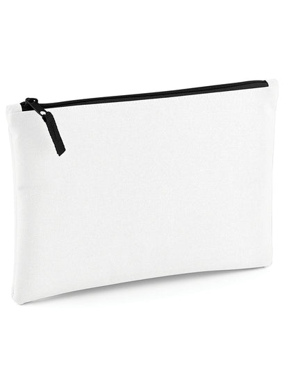 Bagbase Grab Pouch BG38 - White Black O S - Customisable Bags