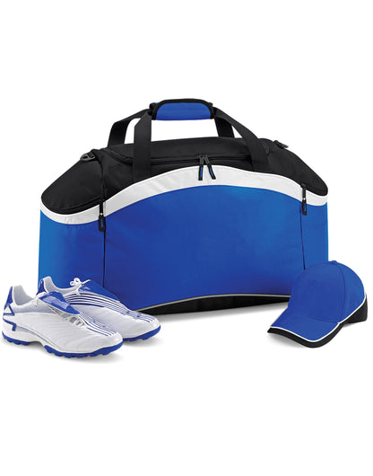 Bagbase Teamwear Holdall BG572 - Bright Royal Black White O S - Customisable Bags