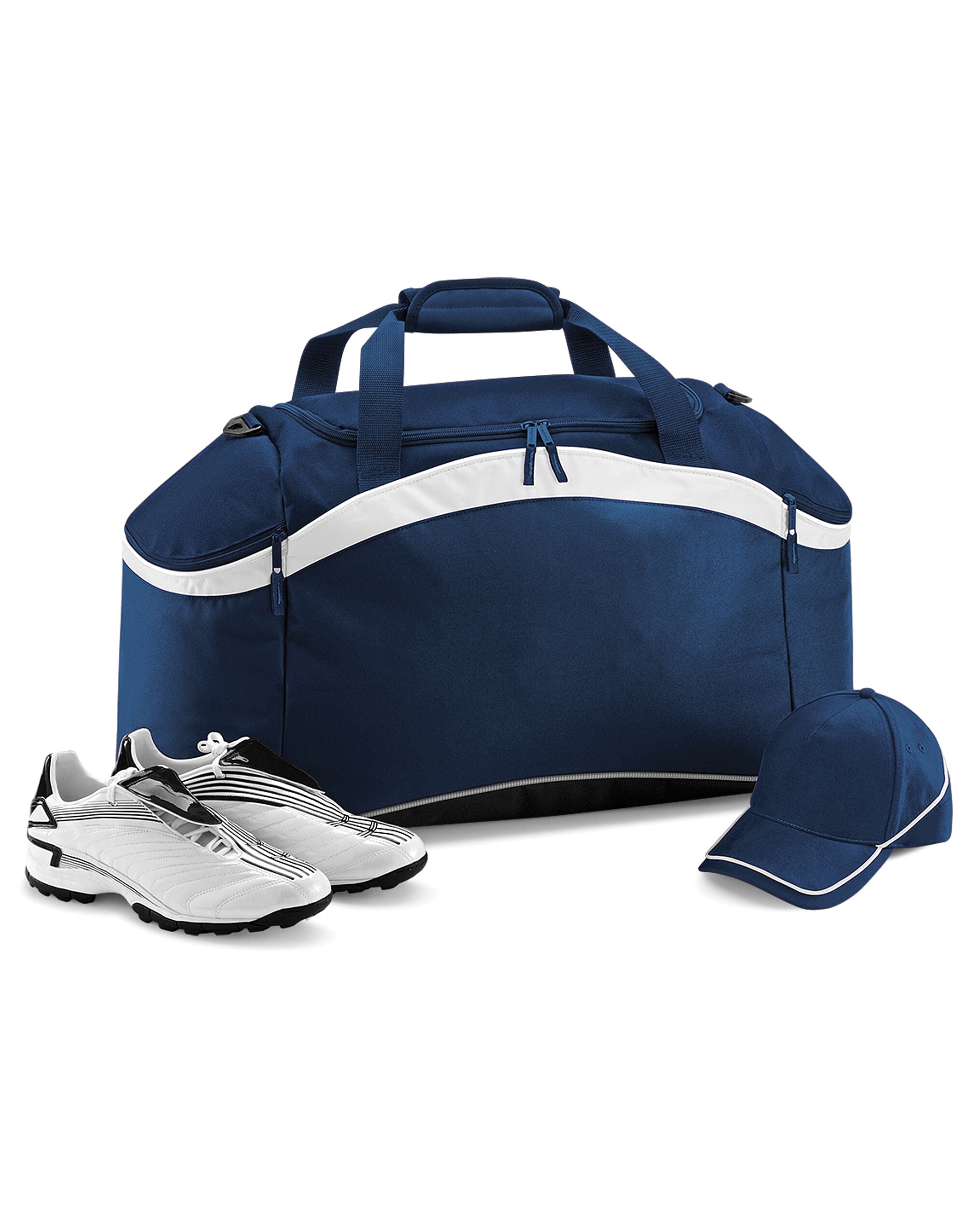 Bagbase Teamwear Holdall BG572 - F. Navy F. Navy White O S - Customisable Bags