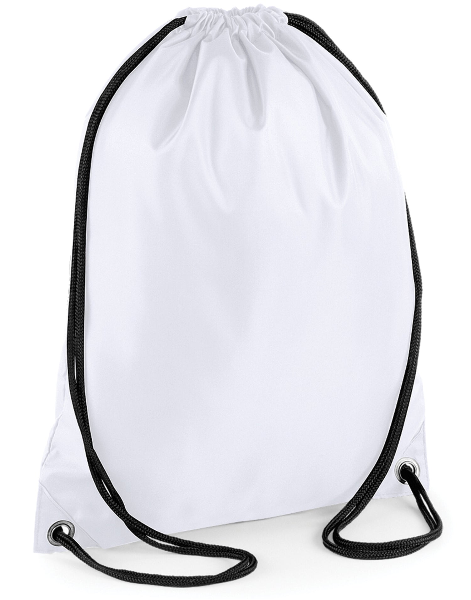 Bagbase Budget Gymsac BG5 - White O S - Customisable Bags