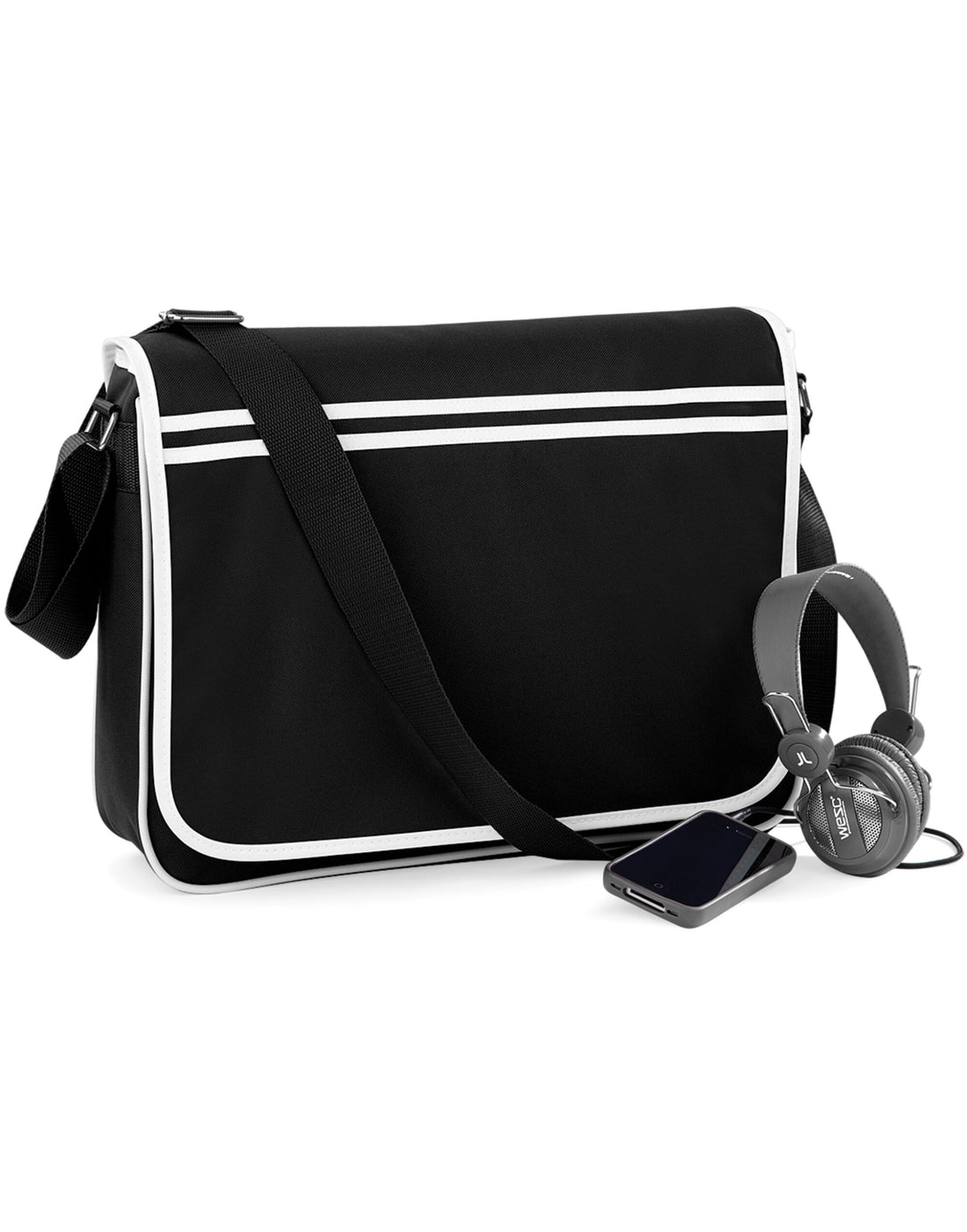 Bagbase Retro Messenger bg71 - - Customisable Bags