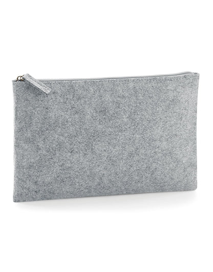 Bagbase Felt Accessory Pouch bg725 - - Customisable Bags