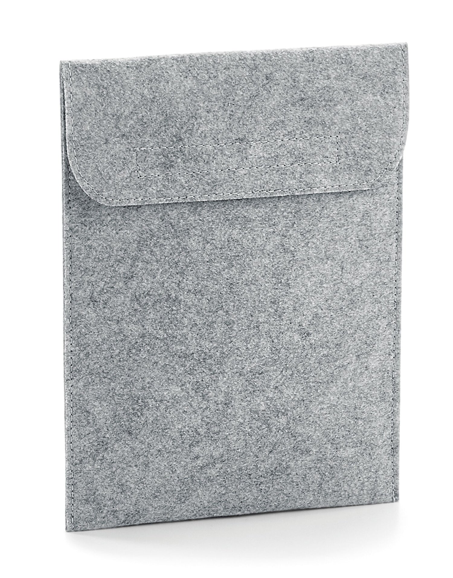 Bagbase Felt Ipad Slip bg727 - Grey Melange O S - Customisable Bags
