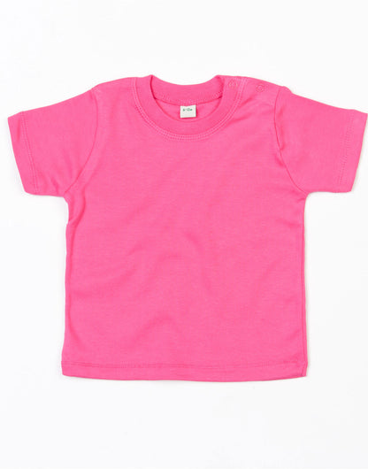 Babybugz Baby T bz02 - Organic Fuchsia - Customisable Babywear