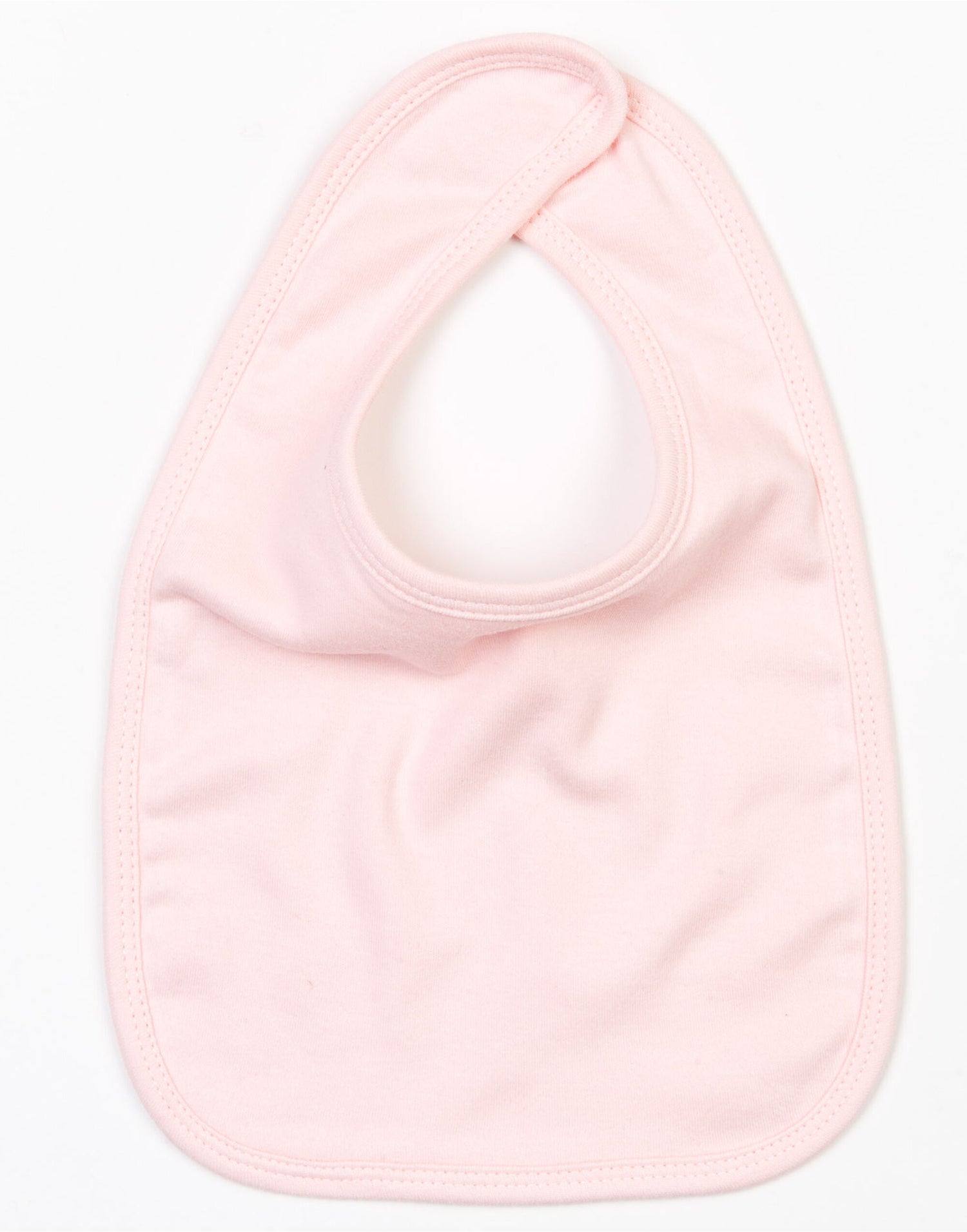 Babybugz Baby Bib BZ12 - Powder Pink O S - Customisable