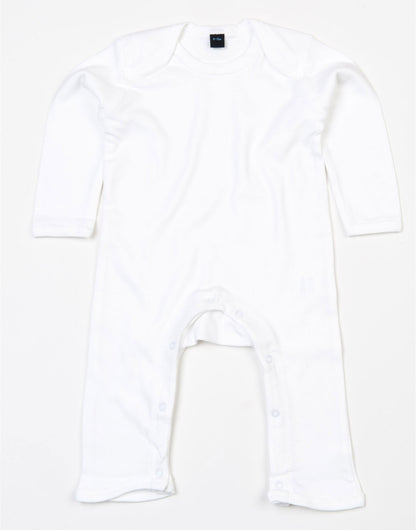 Babybugz Baby Rompasuit BZ13 - White - Customisable