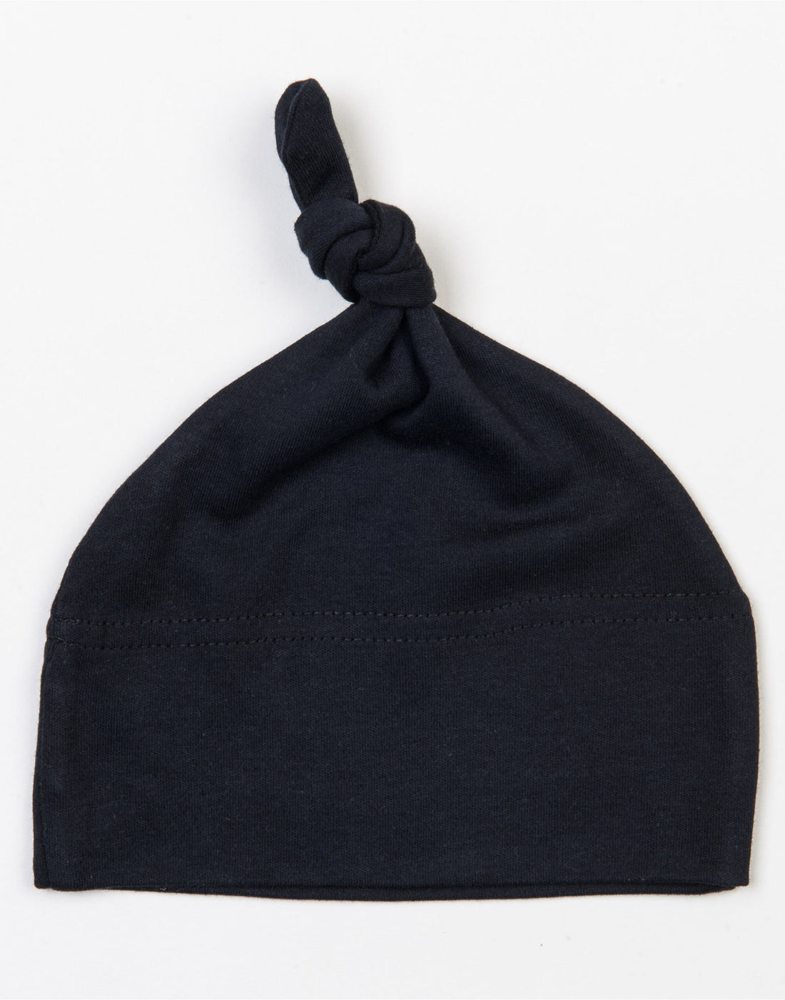 Babybugz One Knot Hat bz15 - Black O S - Customisable Hats