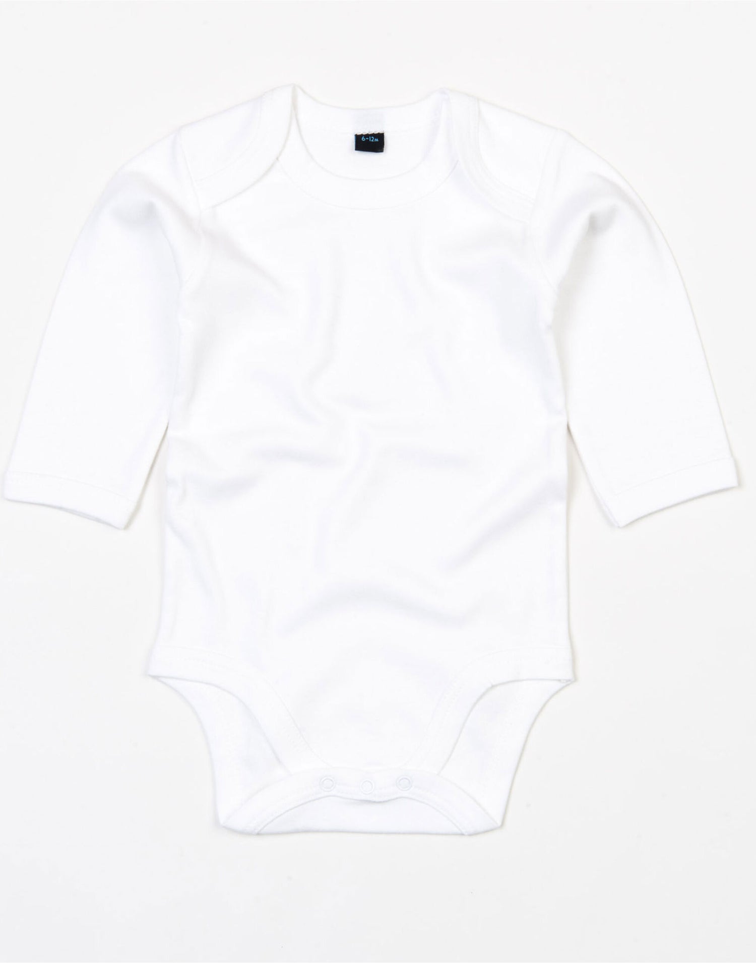 Babybugz Baby Organic L/S Bodysuit BZ30 - White - Customisable