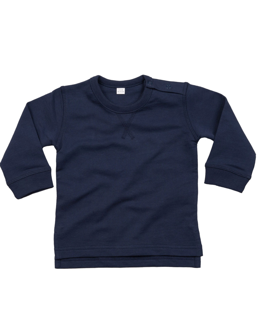 Babybugz Baby Sweatshirt BZ31 - Nautical Navy - Customisable Sweatshirts
