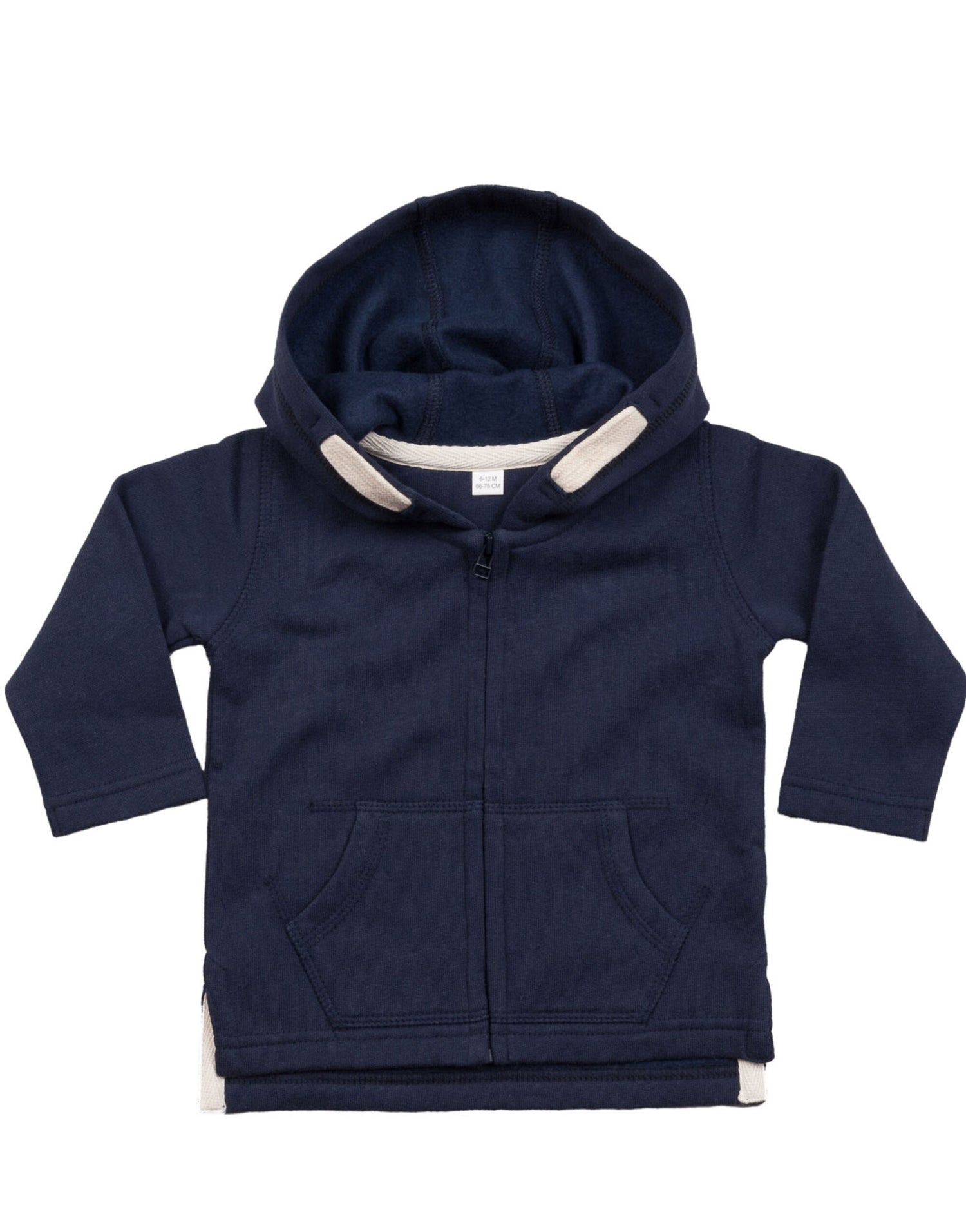 Babybugz Baby Hoodie bz32 - Nautical Navy - Customisable Hoodies